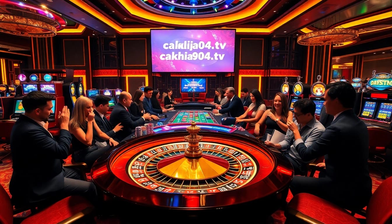 Experience high-stakes excitement at https://cakhia04.tv with thrilling casino games and vibrant atmosphere.