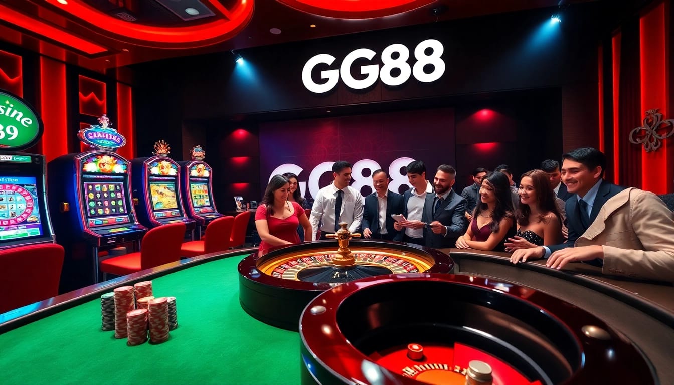Experience the excitement of GG88 with vibrant casino games and engaging players.