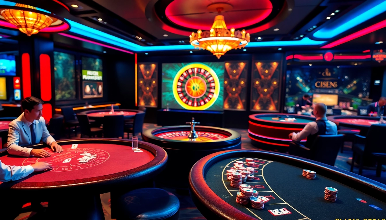 C168 Casino: Engage in thrilling card games and roulette in a luxurious gaming environment.