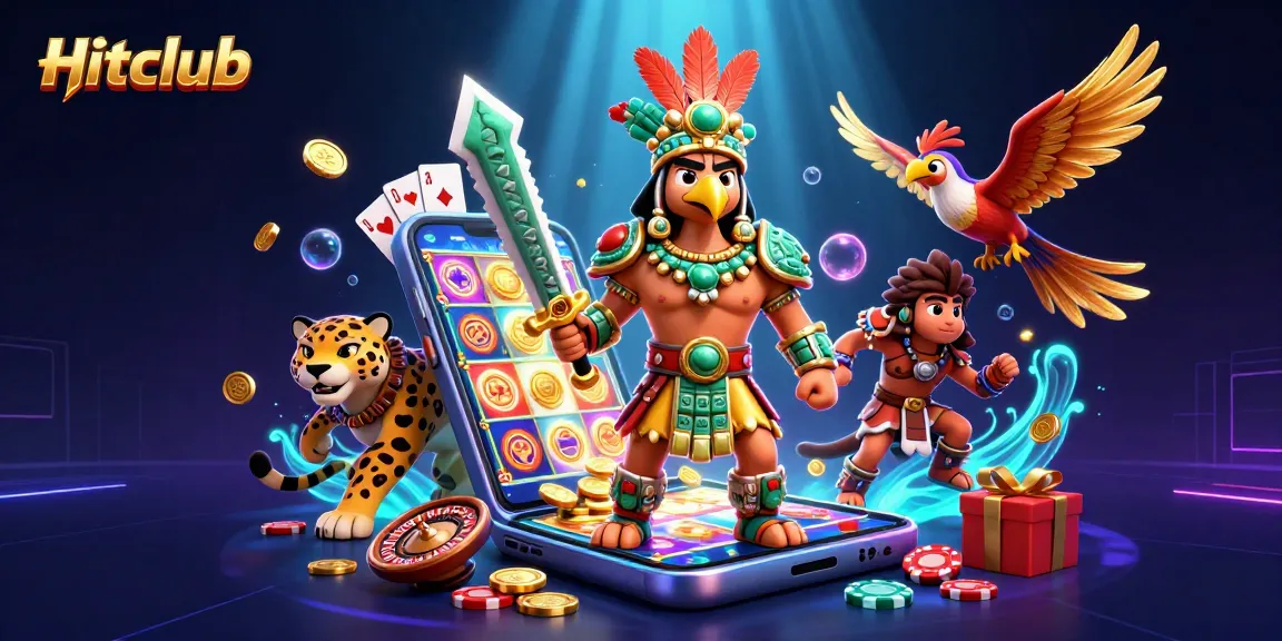 Engage with Hitclub's unique slot games and vibrant casino experience.
