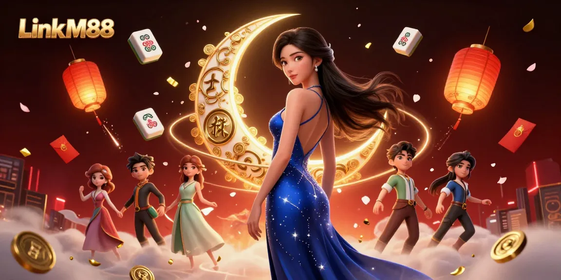 Engage with Link M88's premier casino experience featuring stunning 3D visuals of games and culture.