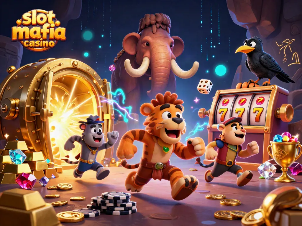 Experience the thrill of slot mafia casino with exciting slot reels and treasures!